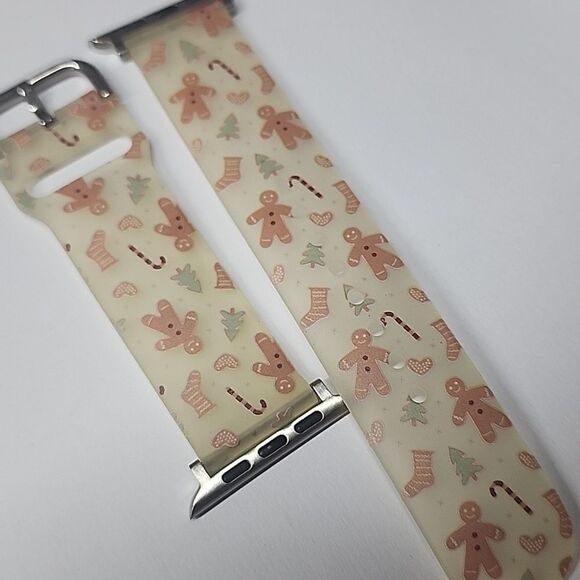 Gingerbread Man Watch Band - Picture 2 of 3